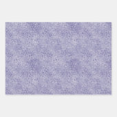 Girly Glam Lila Paarse dierenprint glitter Inpakpapier Vel (Voorkant 3)