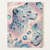 Girly Glam Luipaardprint Kantoor School Planner (Achterkant)