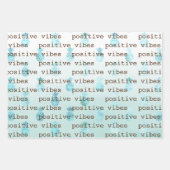 Girly Glam Mint Blauwgroen Aqua Tropische Ananas Inpakpapier Vel (Voorkant)