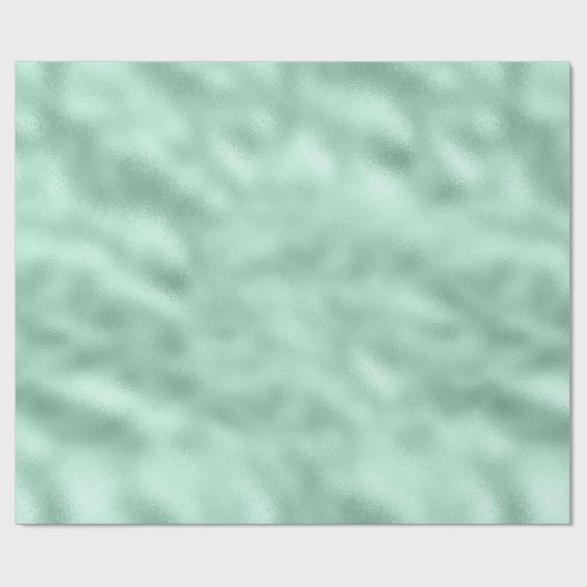 Girly Glam Mint Cadeaupapier (Vlak)