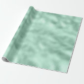 Girly Glam Mint Cadeaupapier (Uitgerold)