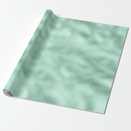 Girly Glam Mint Cadeaupapier