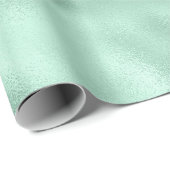 Girly Glam Mint Cadeaupapier (Rol Hoek)