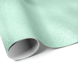 Girly Glam Mint Cadeaupapier