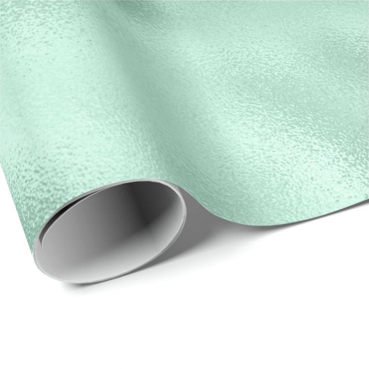 Girly Glam Mint Cadeaupapier (Rol Hoek)