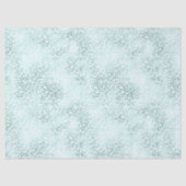 Girly Glam Mint Leopard Print Tissuepapier (Voorkant)