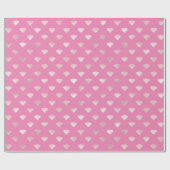 Girly Glam Pink Diamonds Cadeaupapier (Vlak)