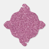 Girly Glam Pink Glitzy Glitter Bedankdoosjes (Uitgevouwen)