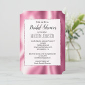 Girly Glam Pink Kaart (Staand voorkant)