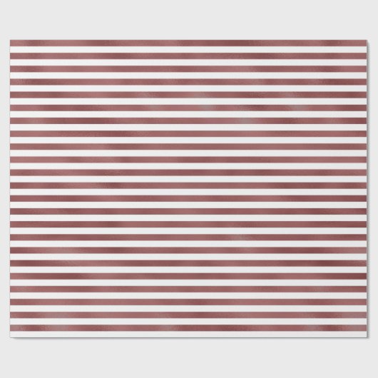 Girly Glam rode strepen Cadeaupapier (Vlak)