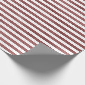 Girly Glam rode strepen Cadeaupapier (Hoek)