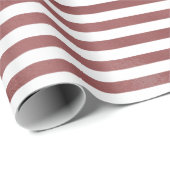 Girly Glam rode strepen Cadeaupapier (Rol Hoek)