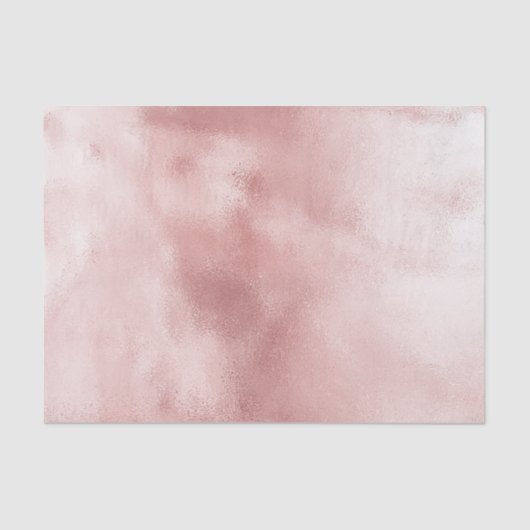 Girly Glam Roze Bruidsmeisjeshuwelijk Tissuepapier (Voorkant)