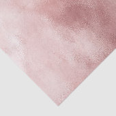 Girly Glam Roze Bruiloft Tissuepapier (Detail)