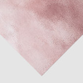 Girly Glam Roze Bruiloftsfeestje Tissuepapier (Detail)
