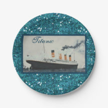 Girly Glam Titanic Saphire Glitter