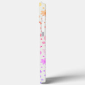 Girly glimlacht Kleurrijke Patroon Naam Inspirivit Case-Mate iPhone Case (Achterkant / Links)