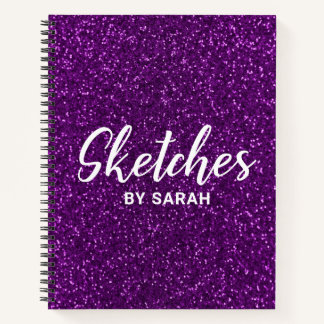 Girly Glitter Artist Sketchbook Notitieboek Notiti