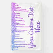 Girly Glitter Birthday Party Photo Booth Fun Prop Spandoek (Verticaal)