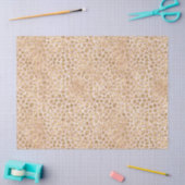 Girly Glitter Gold Peach-kleurenprinter Tissuepapier (Craft)