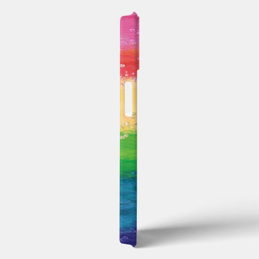 Girly Glitter Rainbow Case-Mate iPhone Case (Achterkant / Rechts)