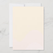 girly glitter roze schattig verjaardag uitnodiging (Achterkant)