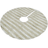 Girly Glitzy Glitter Glam Gouden Strepen Kerstboom Rok (Gekanteld)