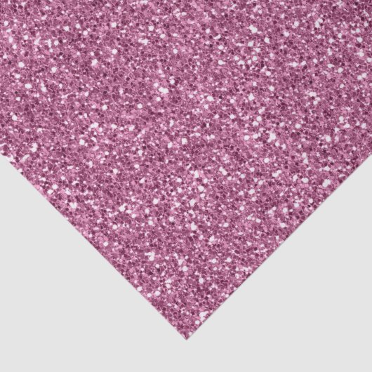 Girly Glitzy Pink Glitter Tissuepapier (Detail)