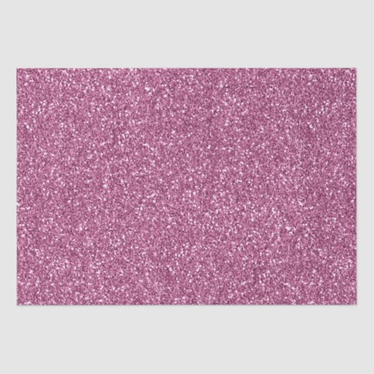 Girly Glitzy Pink Glitter Tissuepapier (Voorkant)