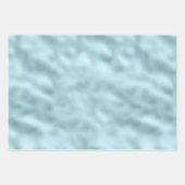 Girly Gold Aqua Blue Glitter Zeemeermin Quote Inpakpapier Vel (Voorkant 3)