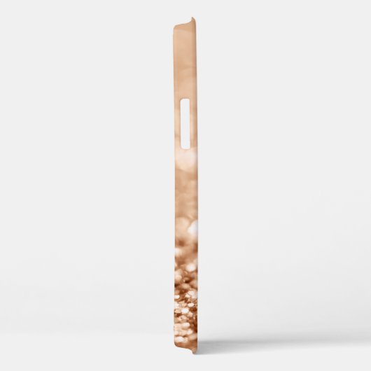 Girly Gold Glitter Sparkles Case-Mate iPhone Case (Achterkant / Rechts)