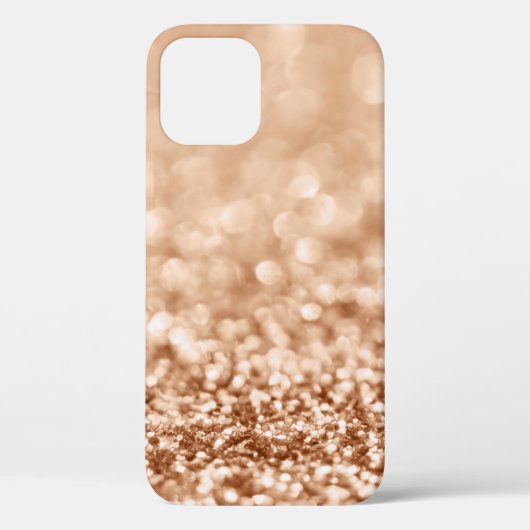 Girly Gold Glitter Sparkles Case-Mate iPhone Case (Achterkant)