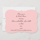 Girly grunge Union Jack british bride Kaart (Achterkant)