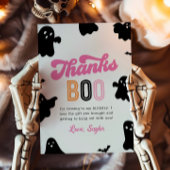 Girly Halloween bedankkaartje Bedankkaart