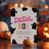 Girly Halloween bedankkaartje Bedankkaart