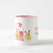 Girly Happy Paast Chicken Pink Mok (Midden)