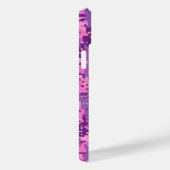 Girly Heet Roze Camo Case-Mate iPhone Case (Achterkant / Rechts)