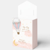 Girly Hete Luchtballon Moon Star Baby shower Bedankdoosjes (Open)