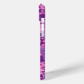 Girly Hot Pink Digital Camo Case-Mate iPhone Case (Achterkant / Links)