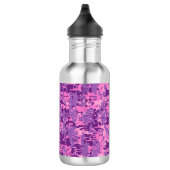 Girly Hot Pink Digital Camo Waterfles (Rechts)