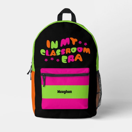 Girly In My Classroom Era Leuke rugzak (Voorkant)