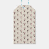 Girly Insects Heart Worm-ing Wishes Verjaardag Cadeaulabel (Achterkant)