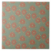 Girly  Japans Floral Tegeltje (Voorkant)