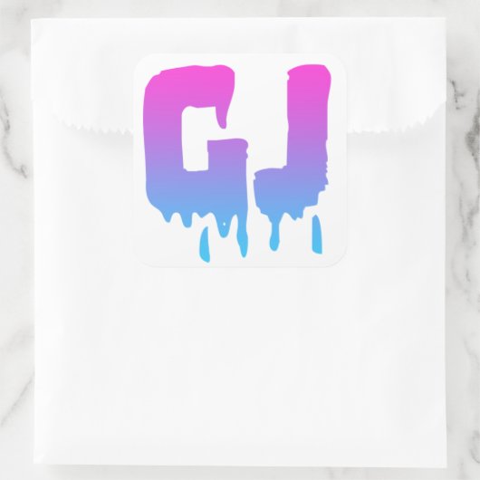 Girly Juice logo sticker (Tas)