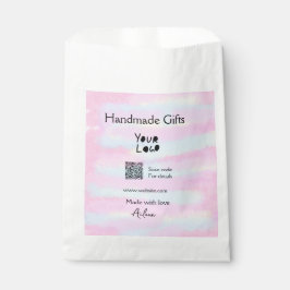 Girly klein bedrijf handgemaakte cadeaus gemaakt m bedankzakje