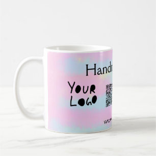Girly kleine bedrijven handgemaakte geschenken lie koffiemok