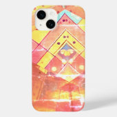 Girly kleurrijke auto Case-Mate iPhone case (Achterkant)