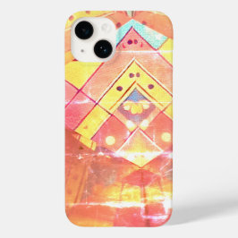 Girly kleurrijke auto Case-Mate iPhone 14 hoesje