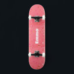Girly Kleurrijke Sparkle glitter met Naam voor tie Persoonlijk Skateboard<br><div class="desc">Kleurrijke Sparkle glitter met naam voor tiener skateboard ideaal voor elke gelegenheid,  viering of verjaardag,  en een geweldig cadeau voor tiener!</div>