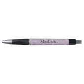 Girly Lavender Faux Glitter Sparkle Pen (Voorkant)